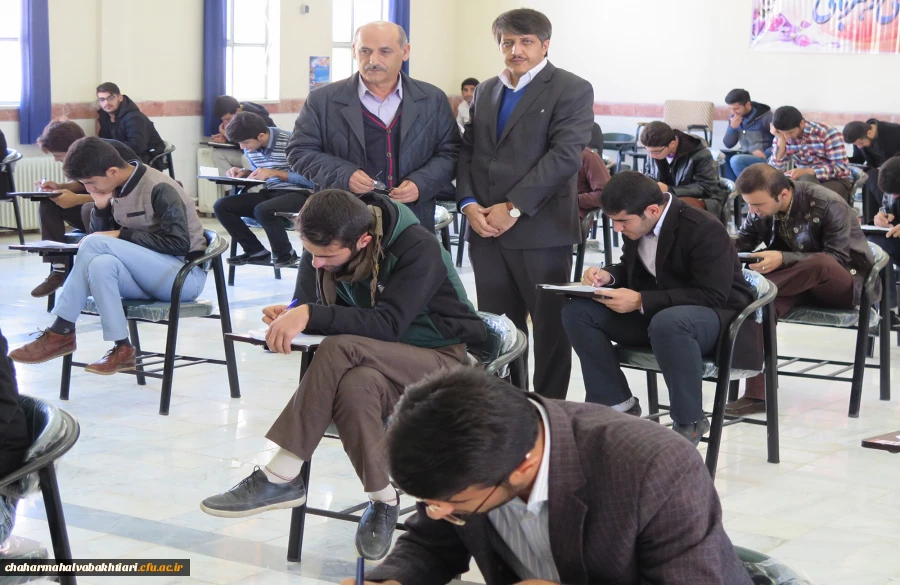 بازدید دکتر رحیمی  از حوزه های امتحانی 3