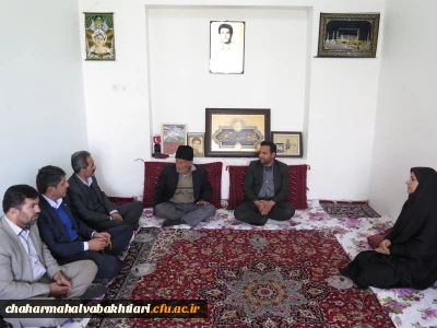 دیدار با خانواده شهید