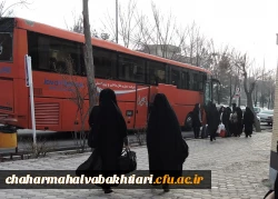 اعزام دانشجویان پردیس شهید باهنر  به اردوی راهیان نور