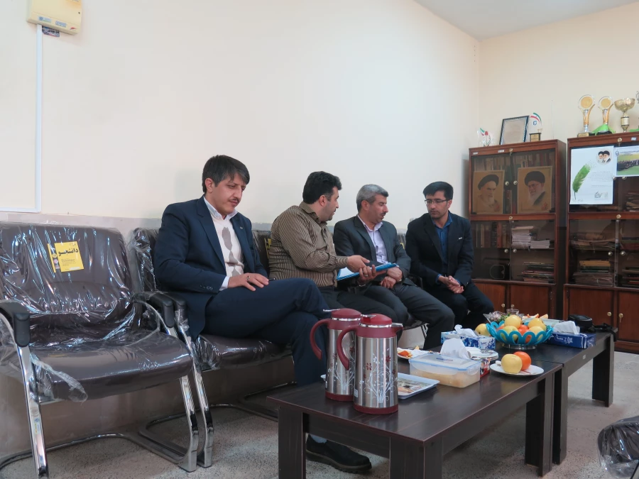 بازدید نماینده سازمان مرکزی از نحوه  اجرای جشنواره فرهنگی 5