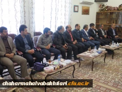 دیدارنوروزی دانشگاه فرهنگیان استان چهارمحال وبختیاری با نماینده ولی فقیه در استان 5