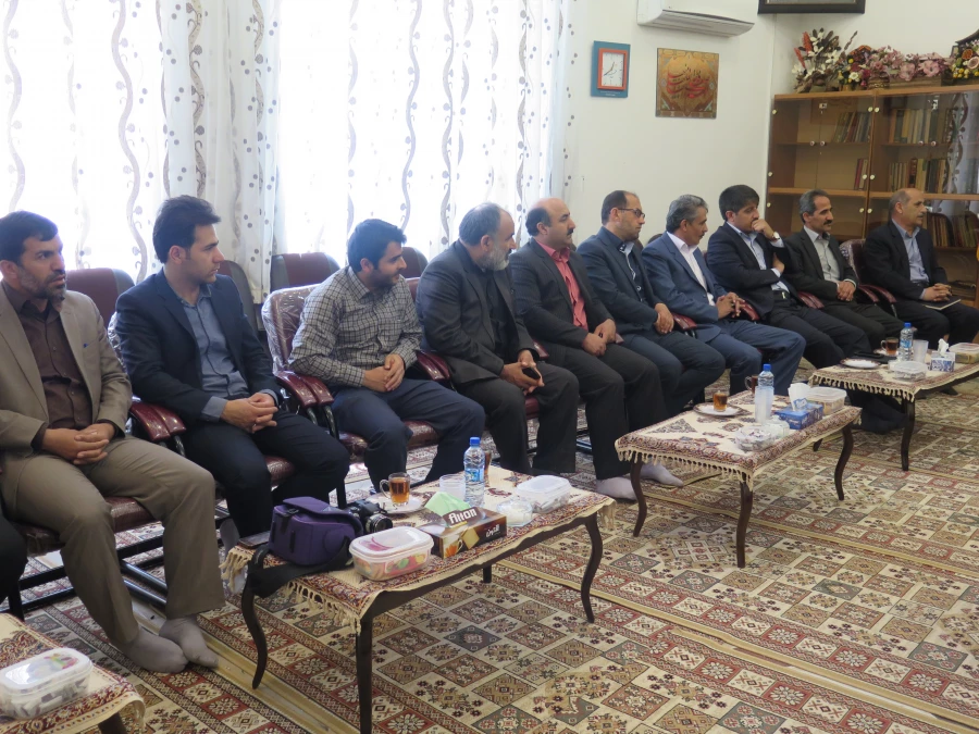 دیدارنوروزی دانشگاه فرهنگیان استان چهارمحال وبختیاری با نماینده ولی فقیه در استان 5
