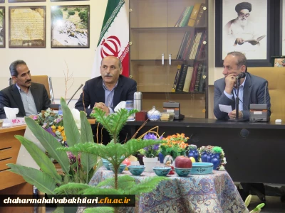 دیدار نوروزی دانشگاه فرهنگیان با استاندار چهارمحال وبختیاری