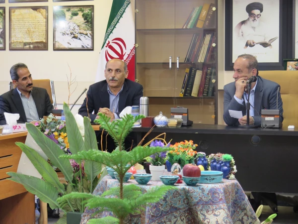 دیدار نوروزی دانشگاه فرهنگیان با استاندار چهارمحال وبختیاری 2