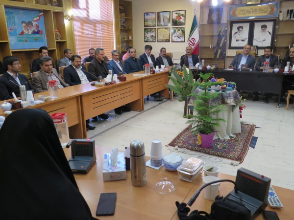 دیدار نوروزی دانشگاه فرهنگیان با استاندار چهارمحال وبختیاری 5