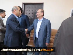 دیدار نوروزی دانشگاه فرهنگیان با استاندار چهارمحال وبختیاری 6