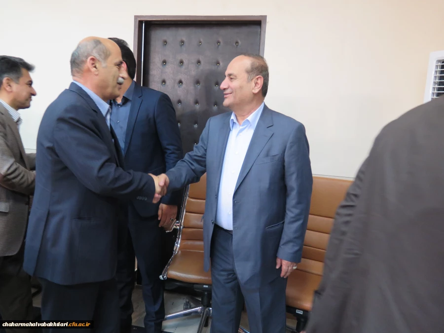 دیدار نوروزی دانشگاه فرهنگیان با استاندار چهارمحال وبختیاری 6