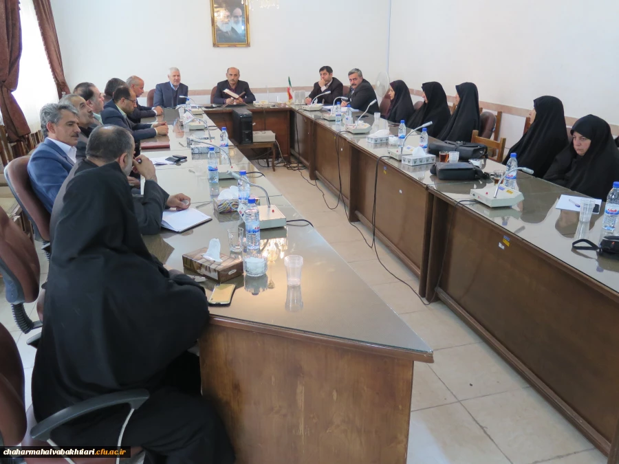 بازدید دوره ای مسئولین توسعه ومدیریت منابه از پردیس های استان چهارمحال وبختیاری  4