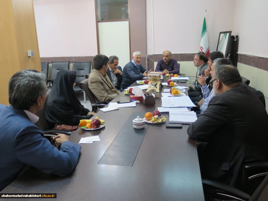 بازدید دوره ای مسئولین توسعه ومدیریت منابه از پردیس های استان چهارمحال وبختیاری  5