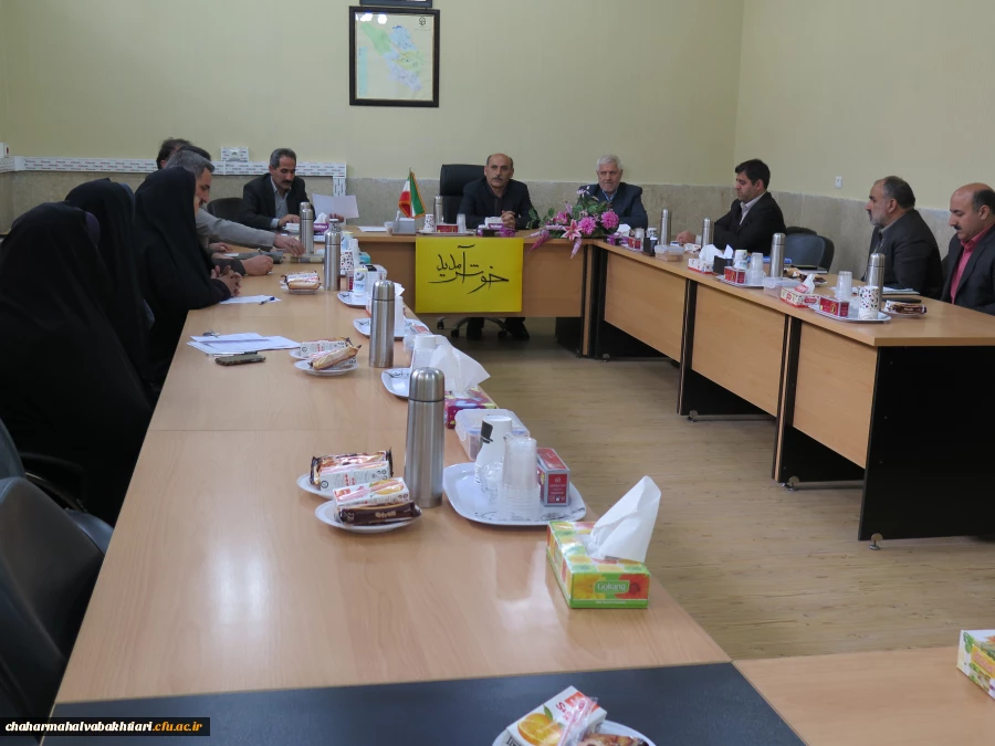 بازدید دوره ای مسئولین توسعه ومدیریت منابه از پردیس های استان چهارمحال وبختیاری  6