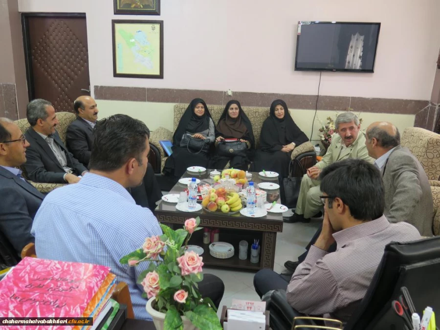 بازدید معاونت محترم نظارت، ارزیابی وتضمین کیفیت از دانشگاه فرهنگیان استان چهارمحال وبختیاری  2