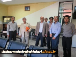 بازدید معاونت محترم نظارت، ارزیابی وتضمین کیفیت از دانشگاه فرهنگیان استان چهارمحال وبختیاری  3