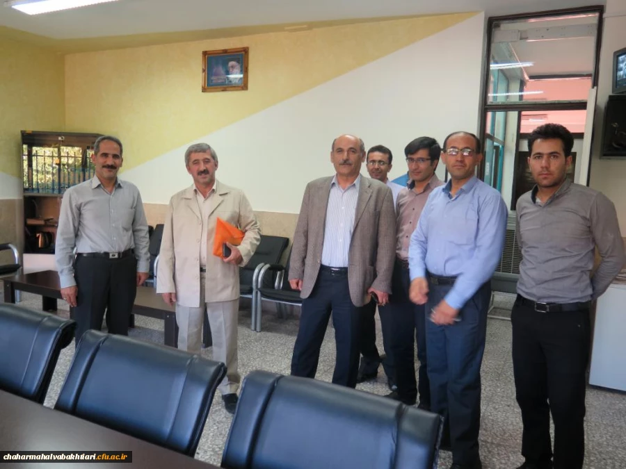 بازدید معاونت محترم نظارت، ارزیابی وتضمین کیفیت از دانشگاه فرهنگیان استان چهارمحال وبختیاری  3