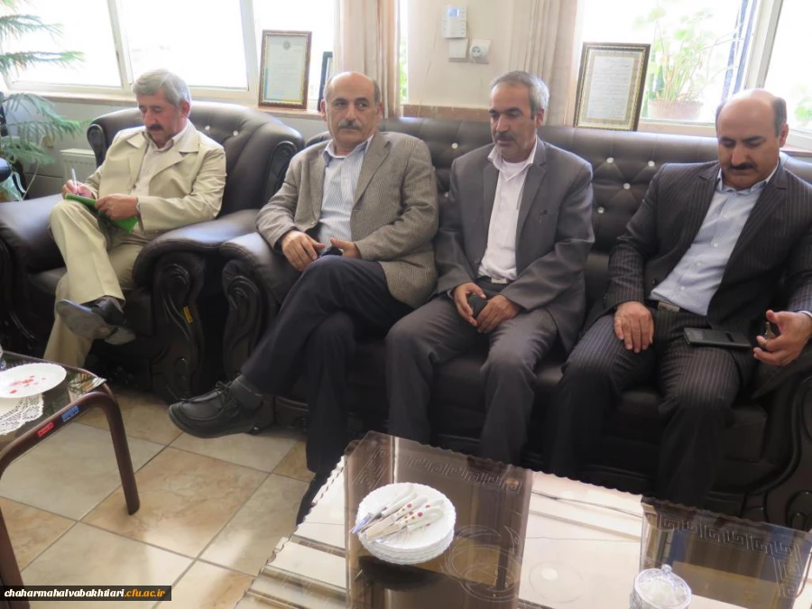 بازدید معاونت محترم نظارت، ارزیابی وتضمین کیفیت از دانشگاه فرهنگیان استان چهارمحال وبختیاری  5