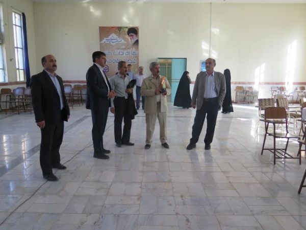 بازدید معاونت محترم نظارت، ارزیابی وتضمین کیفیت از دانشگاه فرهنگیان استان چهارمحال وبختیاری  6