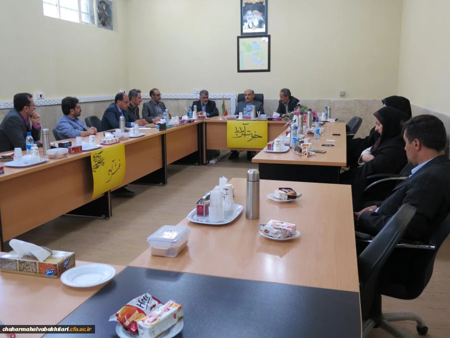 نشست صمیمی ماجدی نیا مدیر کل دفتر مرکزی حراست دانشگاه فرهنگیان 4