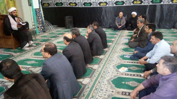 برگزاری مراسم زیارت عاشورا ویژه کارکنان واساتید  2