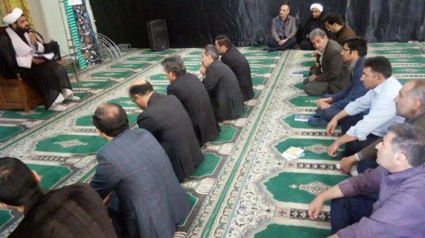 برگزاری مراسم زیارت عاشورا ویژه کارکنان واساتید  3