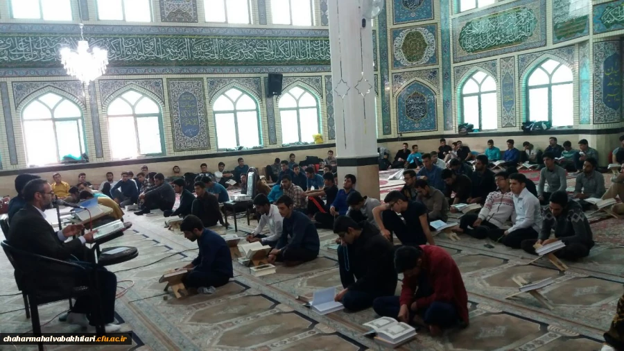 حضور دانشجویان دانشگاه فرهنگیان در مراسم معنوی اعتکاف 5