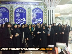 حضور دانشجویان دانشگاه فرهنگیان در مراسم معنوی اعتکاف 10