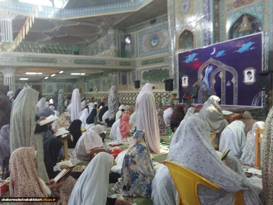 حضور دانشجویان دانشگاه فرهنگیان در مراسم معنوی اعتکاف 11