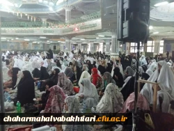 حضور دانشجویان دانشگاه فرهنگیان در مراسم معنوی اعتکاف 12