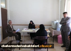 بازدید مدیر کل آموزش و پرورش استان از محل مصاحبه متقاضیان ورود به دانشگاه فرهنگیان 8