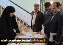 بازدید مدیر کل آموزش و پرورش استان از محل مصاحبه متقاضیان ورود به دانشگاه فرهنگیان 7