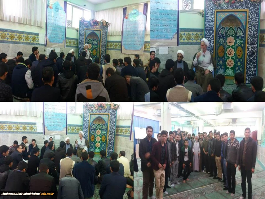 به مناسبت روز وحدت حوزه و دانشگاه انجام پذیرفت: دیدار با حجت الاسلام و المسلمین حسناتی امام جمعه نجف آباد توسط دانشجویان دانشگاه فرهنگیان استان چهارمحال و بختیاری