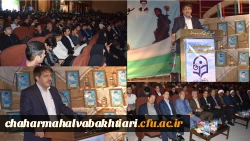 خیرمقدم مدیریت امور پردیس های استانی و بیان اهداف برگزاری سومین یادواره شهدای دانشجو معلم