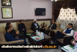 نشست صمیمی مدیریت امور پردیس های استانی با مسئول ناحیه بسیج دانشجویی استان