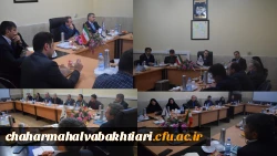 نشست صمیمی معاون پژوهشی و فناوری سازمان مرکزی با اعضای هیات علمی دانشگاه فرهنگیان استان