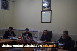 نشست صمیمی دکتر طاهری نیا با اعضای هیات علمی