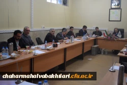 نشست صمیمی دکتر طاهری نیا با اعضای هیات علمی