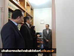 بازدید دکتر طاهری نیا از پردیس ها و مرکز آموزش عالی استان