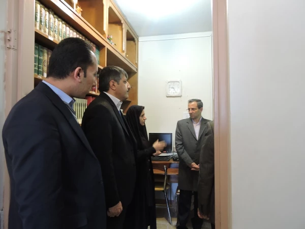 بازدید دکتر طاهری نیا از پردیس ها و مرکز آموزش عالی استان