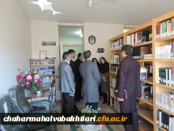 بازدید دکتر طاهری نیا از پردیس ها و مرکز آموزش عالی استان