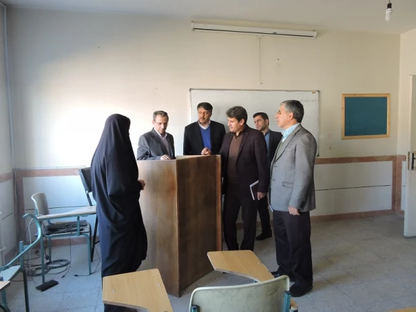 بازدید دکتر طاهری نیا از پردیس ها و مرکز آموزش عالی استان