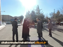 بازدید دکتر طاهری نیا از پردیس ها و مرکز آموزش عالی استان
