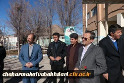 بازدید دکتر طاهری نیا از پردیس ها و مرکز آموزش عالی استان