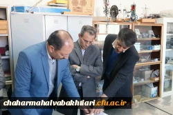 بازدید دکتر طاهری نیا از پردیس ها و مرکز آموزش عالی استان