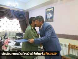 انعقاد تفاهم نامه همکاری با اداره حفظ آثار و نشر ارزش های دفاع مقدس