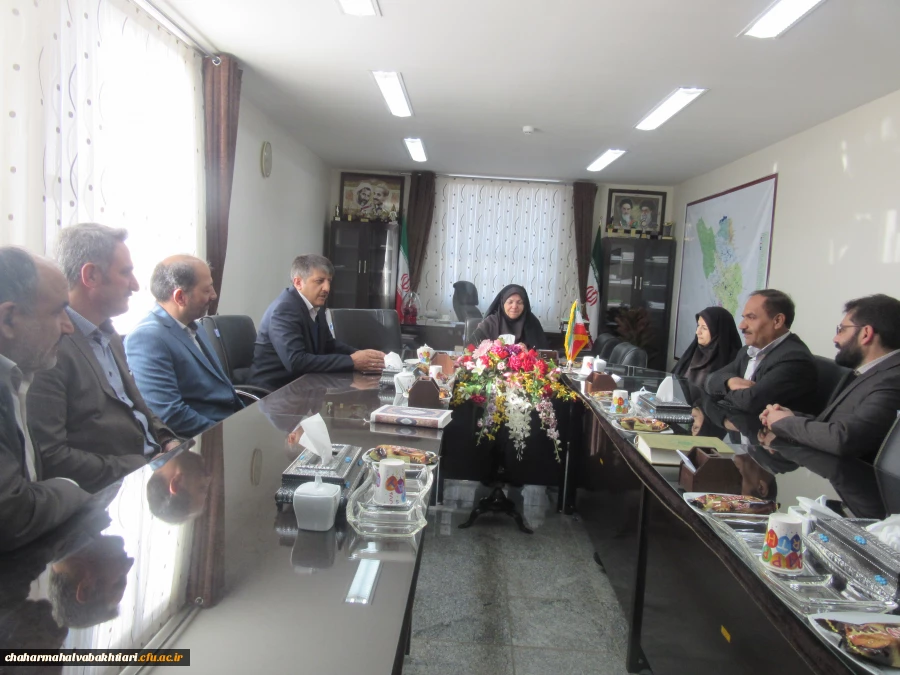 دیدار با مدیرکل آموزش و پرورش