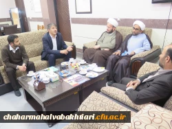 حضور مسئول نهاد مقام معظم رهبری در دانشگاه های استان  در دانشگاه فرهنگیان