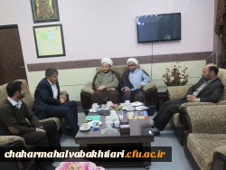 حضور مسئول نهاد مقام معظم رهبری در دانشگاه های استان  در دانشگاه فرهنگیان