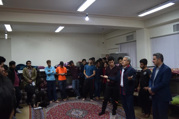 بازدید مدیر کل امور دانشجویی از سرای پردیس بحرالعلوم شهرکرد