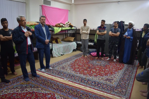 بازدید مدیر کل امور دانشجویی از سرای پردیس بحرالعلوم شهرکرد
