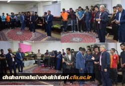 بازدید سرزده مدیر کل امور دانشجویی دانشگاه فرهنگیان از سرای دانشجویی پردیس بحرالعلوم شهرکرد