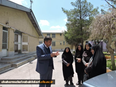 حضور مشاور رییس دانشگاه فرهنگیان در امور بانوان در پردیس شهید باهنر دانشگاه فرهنگیان استان چهارمحال و بختیاری