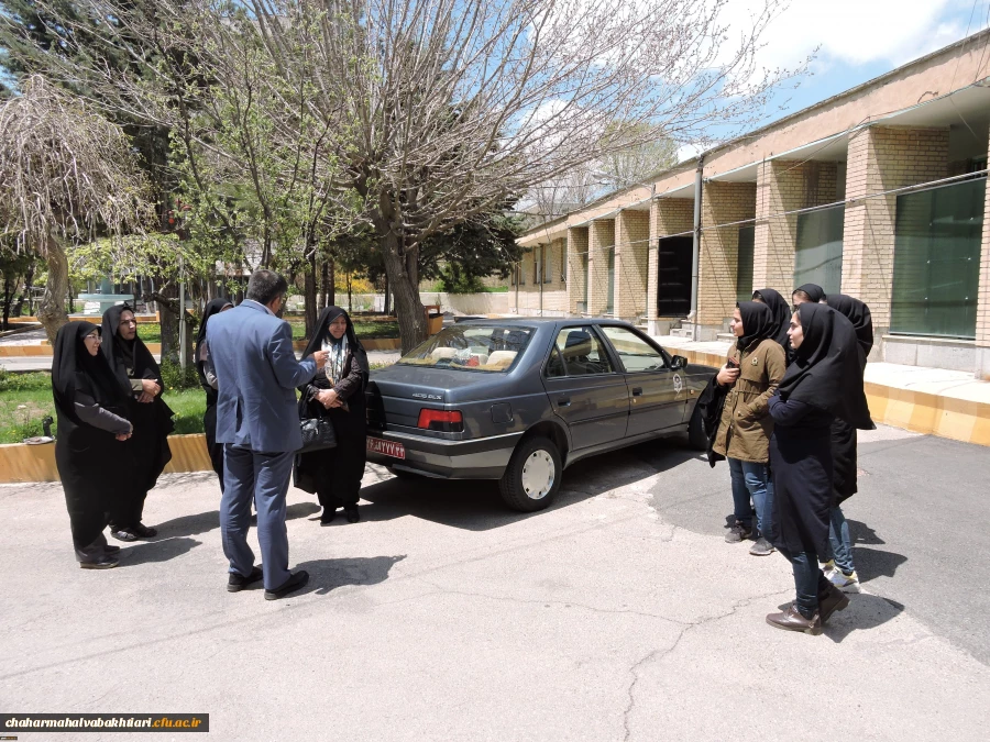 بازدید از پردیس شهید باهنر شهرکرد